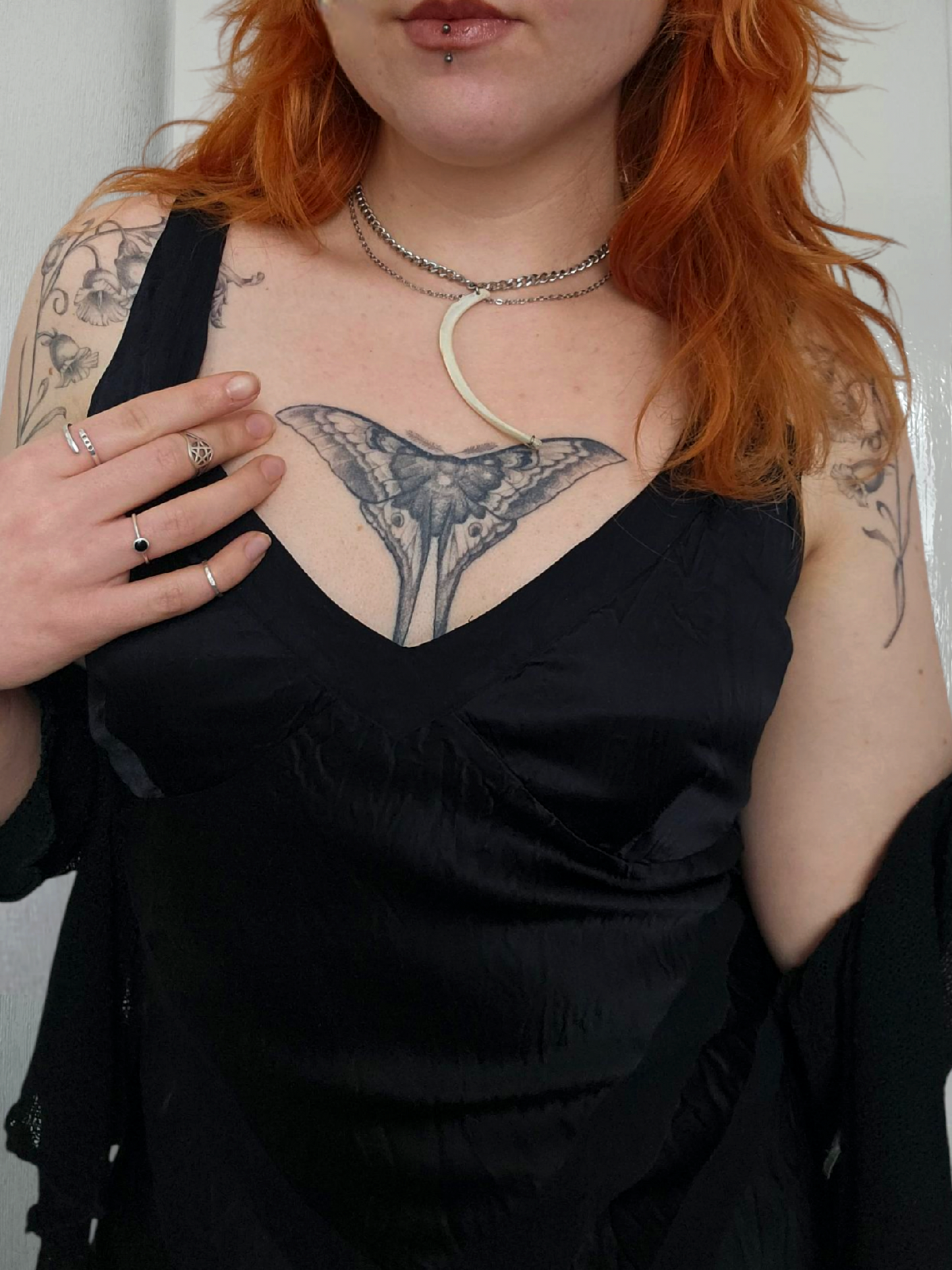 Stainless steel fox rib choker