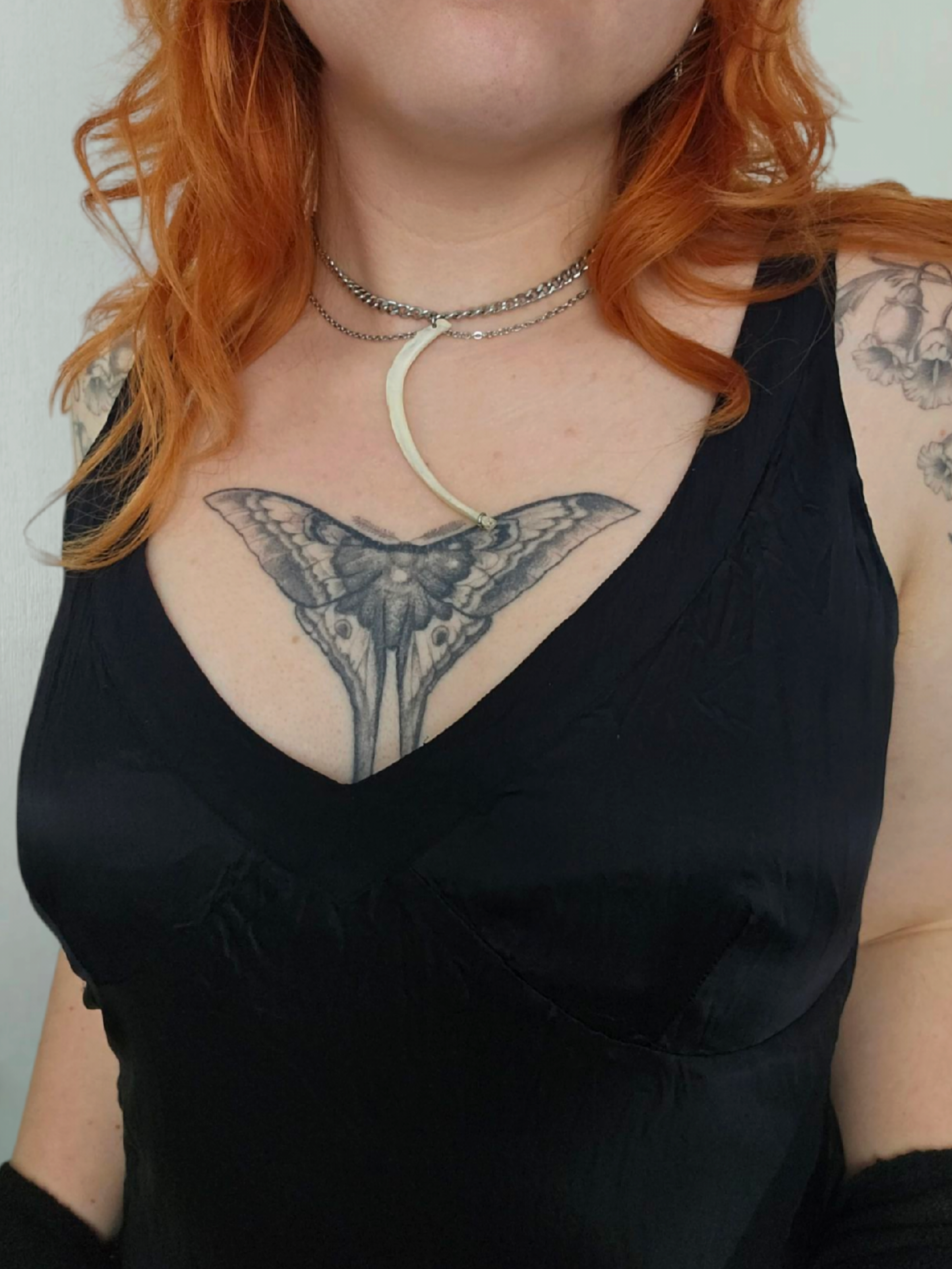 Stainless steel fox rib choker